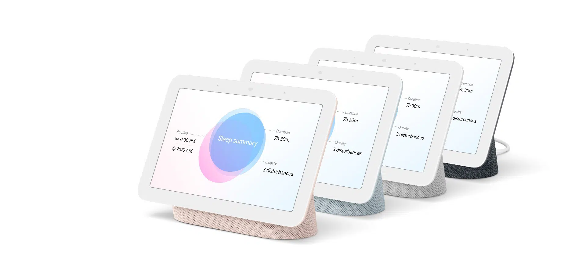 Nest Hub all colors 1