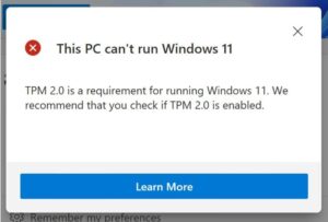 pc health check before installing windows 11