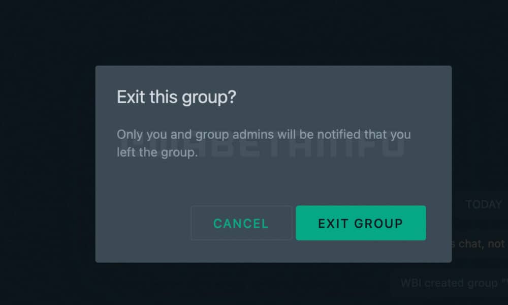 WA SILENTLY LEAVE WA GROUP DESKTOP