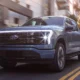 2022 ford f 150 lightning front view