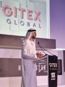 His Excellency Omar Sultan Al Olama Minister of State for Artificial Intelligence at the Expand North Star announcement