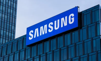 samsung electronics building logo