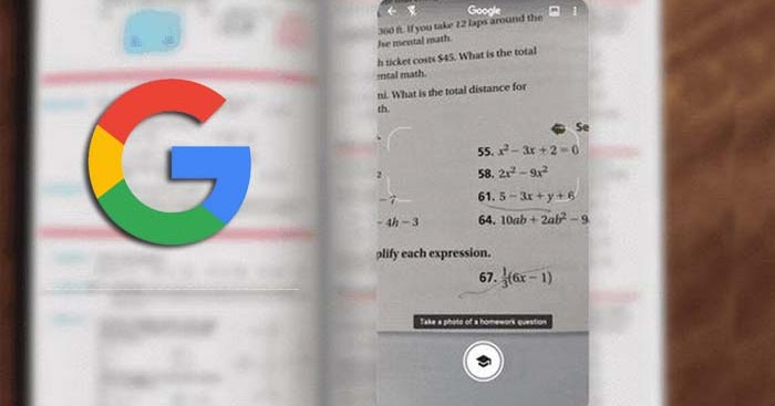 Use Google Lens To Solve Math Equations