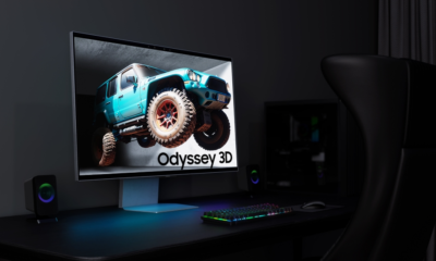 شاشة ثلاثية الأبعاد جديدة تدعى Samsung Odyssey 3D