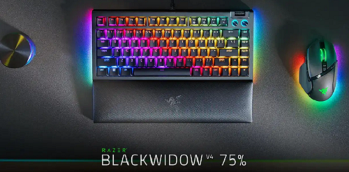 Razer تطلق تحديًا قويًا لـ ROG بلوحة مفاتيح BlackWidow V4 Pro 75%