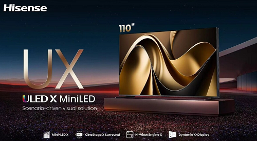 هايسنس تكشف عن تلفازها الرائد ULED X Mini LED تجربة سينمائية متقدمة