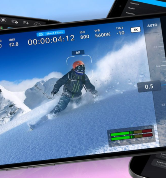 تحديث جديد من Blackmagic Camera للاستفادة من إمكانات آيفون 16