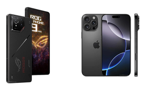 ROG Phone 9 Pro و iPhone 16 Pro Max مقارنة شاملة بين هاتفين رائدين