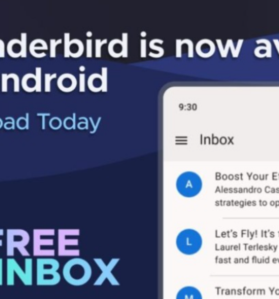إطلاق تطبيق ثندربيرد لأندرويد خطوة من موزيلا لتوسيع تجربة البريد الإلكتروني