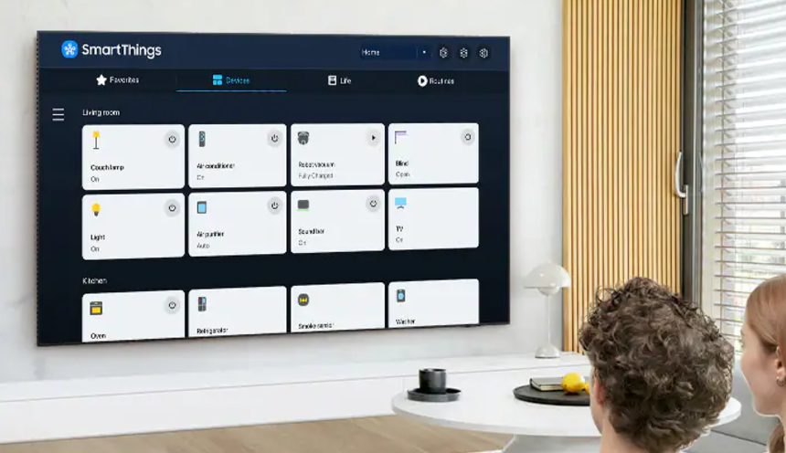 سامسونج تصنع مستقبل المنازل الذكية منصة SmartThings نموذجٌ للتكيف الذكي
