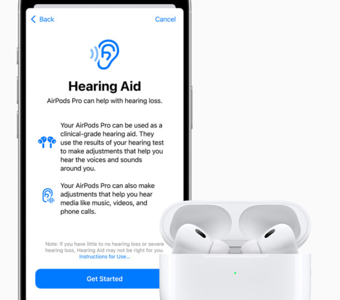 طريقة فحص ضعف السمع باستخدام iPhone وAirPods Pro 2 خطوات سهلة وفعّالة