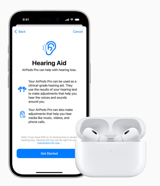 طريقة فحص ضعف السمع باستخدام iPhone وAirPods Pro 2 خطوات سهلة وفعّالة