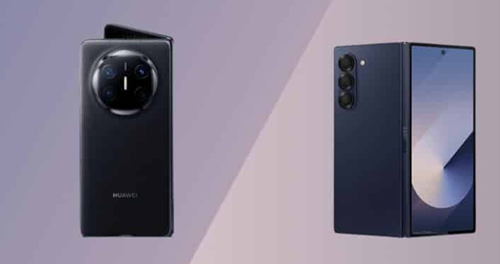 مقارنة شاملة بين Huawei Mate X6 و Galaxy Z Fold6