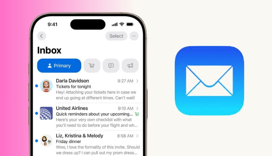 تحديثات جذرية في تطبيق Apple Mail مع إطلاق نظام iOS 18.2