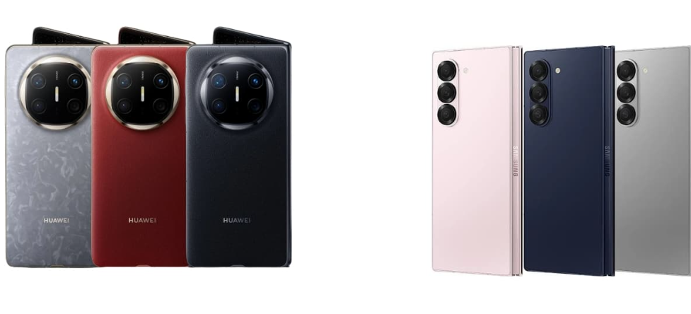 مقارنة شاملة بين Huawei Mate X6 و Galaxy Z Fold6