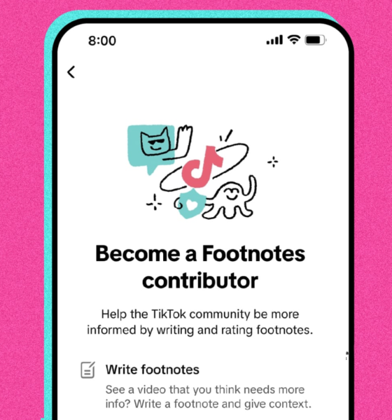 Footnotes خطوة جديدة من تيك توك لمحاربة المعلومات المضللة