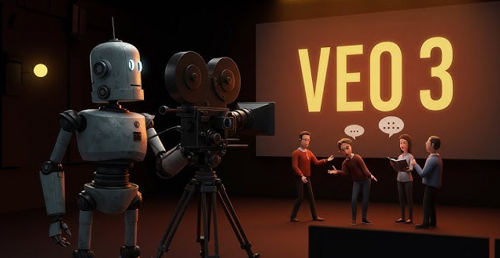 Veo 3 جوجل تفتح عصر الفيديو الناطق بالذكاء الاصطناعي
