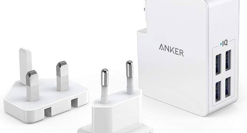 Anker تقترب من إطلاق شاحن حائطي جديد بأربع منافذ وبسعر منافس