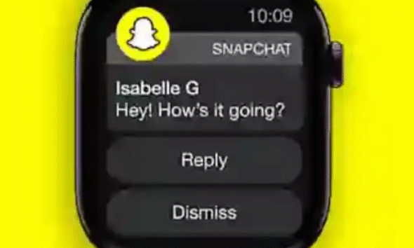 سناب شات يسبق منافسيه بإطلاق نسخة مخصصة لساعات أبل ووتش