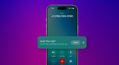 ميزة Hold Assist في iOS 26 حل ذكي لمشكلة الانتظار الطويل في مكالمات خدمة العملاء