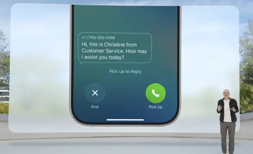 ميزة فلترة المكالمات في iOS 26 الذكاء الاصطناعي يرد بدلاً منك