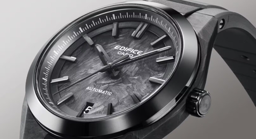 Casio تدخل السوق البريطانية بساعتها الميكانيكية الفاخرة EFK-100XPB-1A