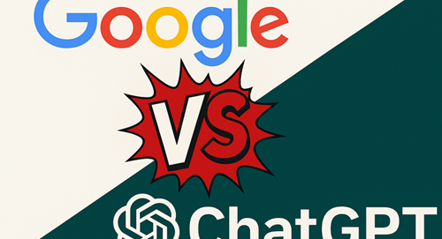 ChatGPT يقترب من عرش جوجل أرقام استخدام قياسية في عام 2025