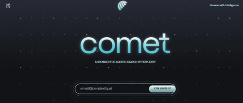Comet متصفح ذكاء اصطناعي جديد يعيد تعريف تجربة التصفح
