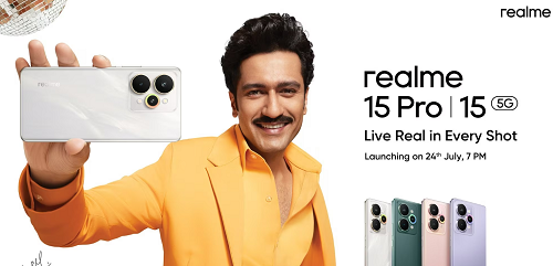 Realme تكشف ملامح Realme 15 الجديد قبيل الإطلاق الرسمي