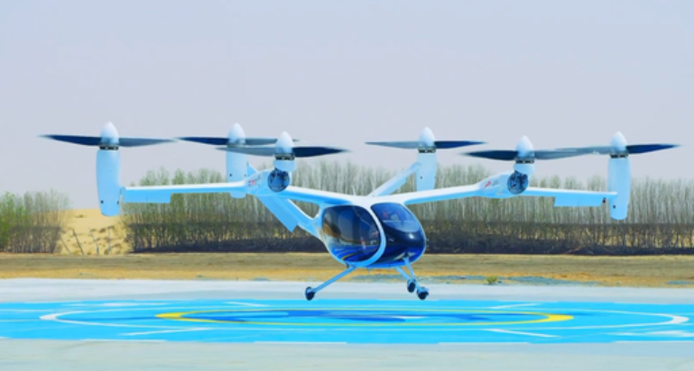 دبي تطلق مستقبل النقل الجوي أول تجربة ناجحة للتاكسي الطائر