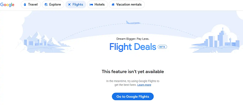 جوجل تعيد تعريف البحث عن رحلات الطيران عبر أداة عروض الرحلات الذكية