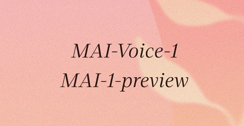 مايكروسوفت تكشف عن أولى نماذج الذكاء الاصطناعي المطوَّرة داخليًا