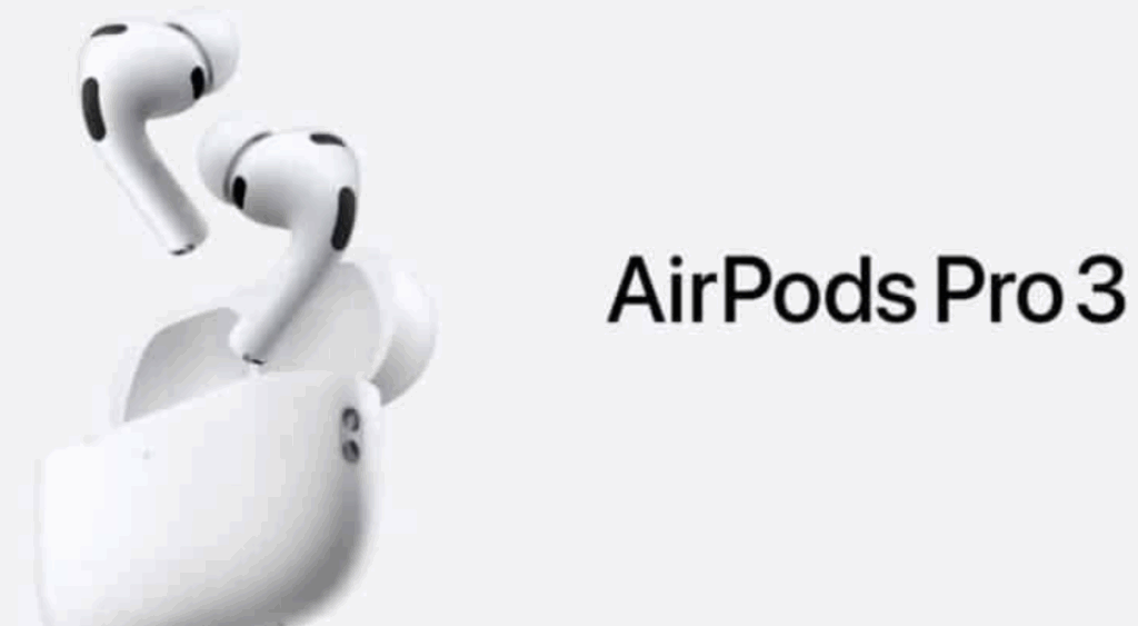 آبل تكشف عن AirPods Pro 3 بميزة الترجمة الفورية ومستشعر نبضات القلب