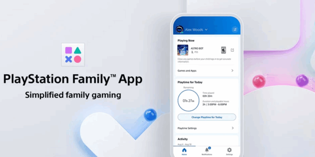 سوني تطلق تطبيق بلاي ستيشن فاميلي للرقابة الأبوية