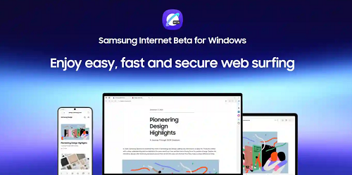 سامسونج تدخل عالم الحواسيب بمتصفحها الذكي Samsung Internet