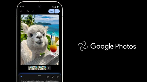 جوجل توسّع قدرات الذكاء الاصطناعي في Google Photos بميزة التحرير بالأوامر النصية