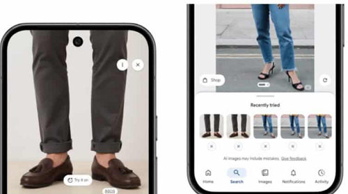 جوجل تعيد تعريف التسوق الإلكتروني تجربة الأحذية افتراضيًا بتقنيات الذكاء الاصطناعي