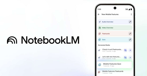 جوجل تعزز NotebookLM بأدوات تعليمية ذكية تشمل بطاقات تذكير واختبارات تفاعلية