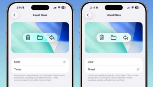 أبل تتراجع جزئياً عن Liquid Glass في iOS 26.2