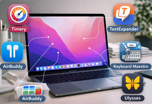 أفضل 5 تطبيقات Mac لا غنى عنها لزيادة الإنتاجية وتنظيم العمل في 2025