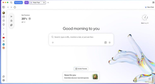 نورتون تطلق متصفح Neo جيل جديد من التصفح الذكي بمعايير أمان غير مسبوقة