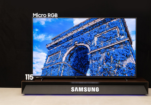 سامسونج تحدث ثورة في شاشات العرض إطلاق تلفاز Micro RGB قياس 130 بوصة بدقة لونية غير مسبوقة