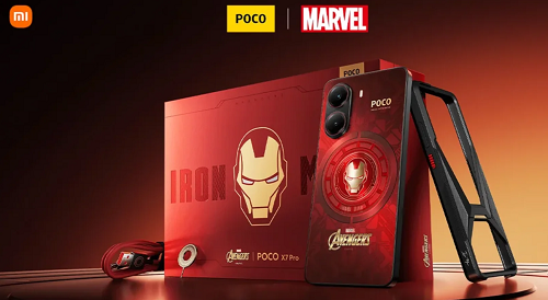 Poco X8 Pro Iron Man Edition يحصل على الاعتماد الرسمي قبل الإطلاق المرتقب