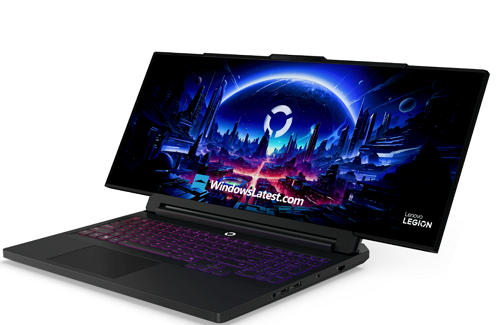 Lenovo تقدم Legion Pro Rollable أول لابتوب بشاشة مرنة تتمدد حتى 21 بوصة لعشاق الألعاب والإنتاجية