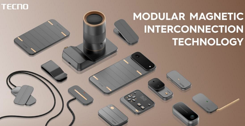تيكنو تعيد إحياء مفهوم الهاتف المعياري بتصميم فائق النحافة وملحقات قابلة للتبديل