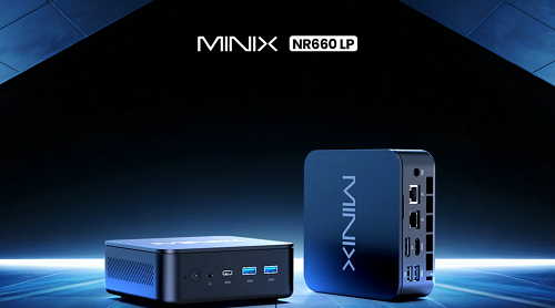 Minix تكشف عن الحاسوب المصغر NR660 LP بمعالج AMD ودعم تخزين يصل إلى 8 تيرابايت