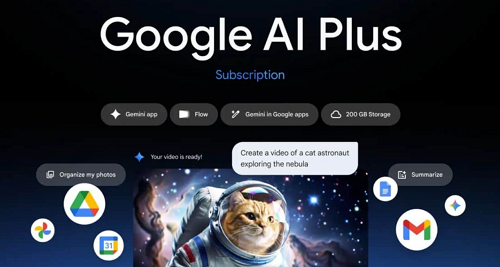 إطلاق Google AI Plus اشتراك جديد يمنح وصولًا موسّعًا إلى أدوات الذكاء الاصطناعي من جوجل 32 إطلاق Google AI Plus اشتراك جديد يمنح وصولًا موسّعًا إلى أدوات الذكاء الاصطناعي من جوجل