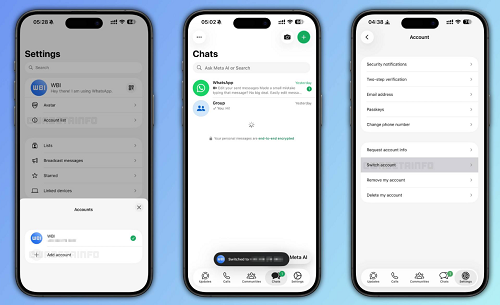 واتساب يقدّم تحديثًا شاملًا دعم حسابين على آيفون وميزات ذكاء اصطناعي متقدمة