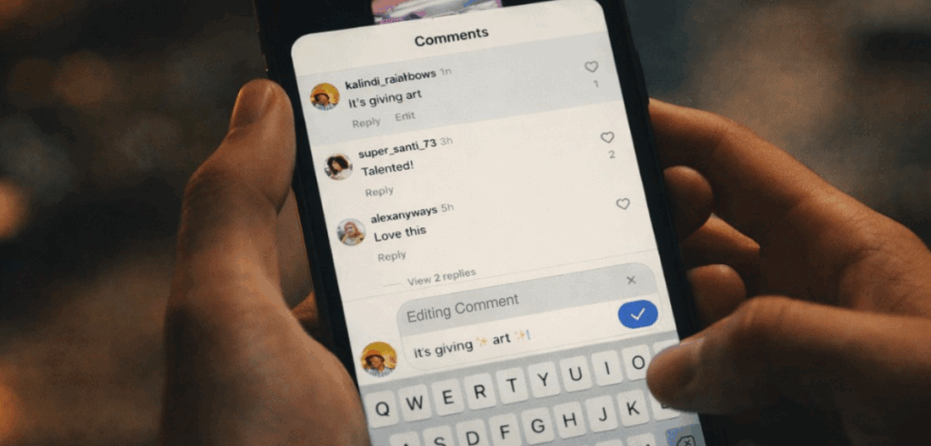 إنستاجرام تُحدث نقلة في التفاعل تعديل التعليقات بدلًا من حذفها
