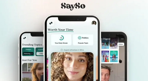 تطبيق SaySo يظهر كمنصة جديدة لمكافحة الأخبار المضللة عبر الفيديو القصير